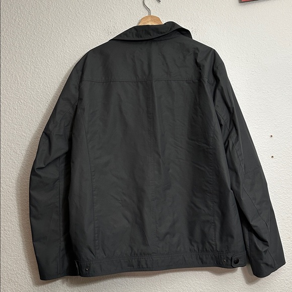 Perry Ellis Portfolio Dobby‎ Tech Gray Men’s Large Full Zip Jacket Work Business - Picture 3 of 15